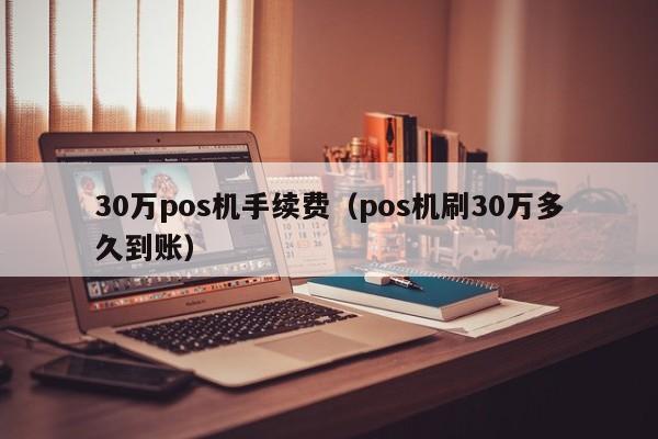 30万pos机手续费（pos机刷30万多久到账）